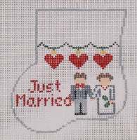 Stuffed Mini Sock: Just Married
