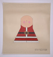 St Nick with stitch guide
