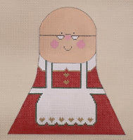 Granny with stitch guide
