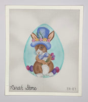 Boy Bunny Large Egg
