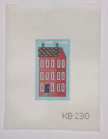 Red Shaker House Key Fob
