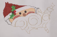 State Shaped Santa - United States

