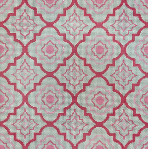 Pink Tiles Pillow