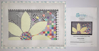 Rainbow Flower with stitch guide
