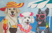 Sassy Lassies with stitch guide
