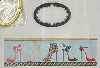 Shoes Oval Box with hardware
