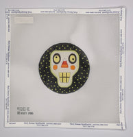 Halloween Skull Round
