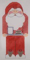 Ready for Bed Santa with stitch guide
