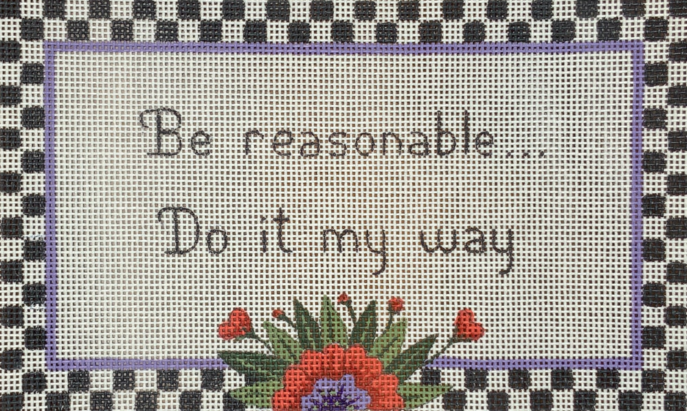 Be Reasonable