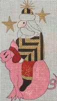 Piglet Santa
