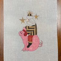 Piglet Santa