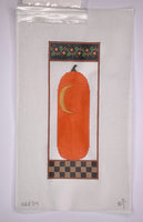 Pumpkin Seasonal Sampler with stitch guide
