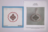 Cookie Ornament - Top with stitch guide
