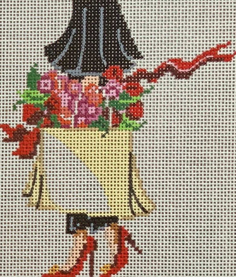 Flower Shopper with stitch guide