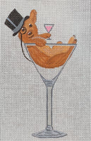 Yorkie in Glass
