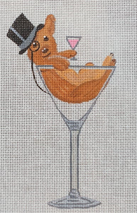 Yorkie in Glass