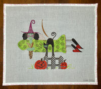 Witch with Indian Corn
