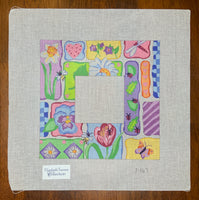 Floral Patchwork Frame
