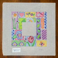 Floral Patchwork Frame