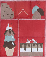 Chocolate Sampler with stitch guide
