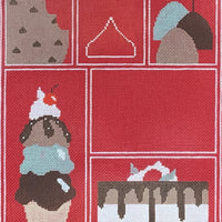 Chocolate Sampler with stitch guide