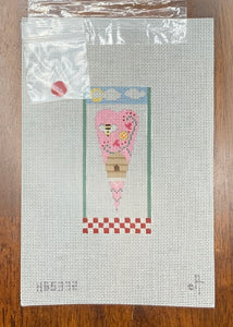 Spring Mini Heart with stitch guide