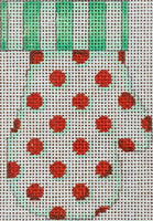 Red Dots Mitten
