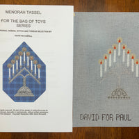 Menoral Tassel with stitch guide