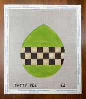Checkered Egg - Green
