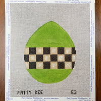 Checkered Egg - Green