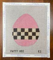 Checkered Egg - Pink
