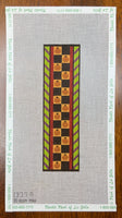 Halloween Ribbon Candy - Pumpkin Checks
