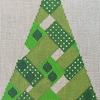Green Tree with stitch guide