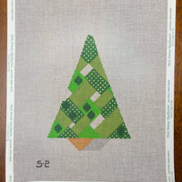 Green Tree with stitch guide