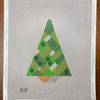 Green Tree with stitch guide