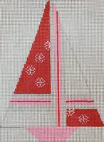 Red Tree with stitch guide
