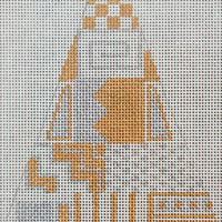 Gold Tree with stitch guide
