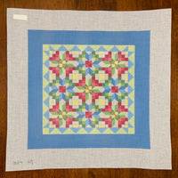 Square Patch Floral Quilt