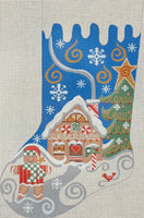Gingerbread House Stocking

