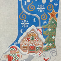 Gingerbread House Stocking