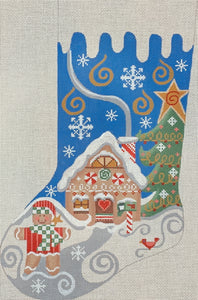 Gingerbread House Stocking