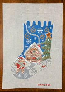 Gingerbread House Stocking