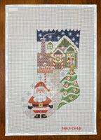 Santas Workshop Stocking
