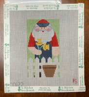 Spring Santa with stitch guide
