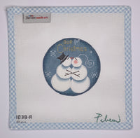 Snow Couple 1st Ornament

