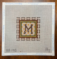 Letter M Square
