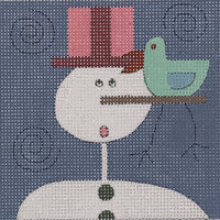 Snowman & Bird
