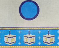 Dreidel Round Hinged Box
