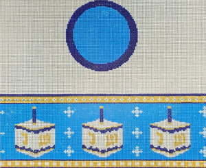 Dreidel Round Hinged Box
