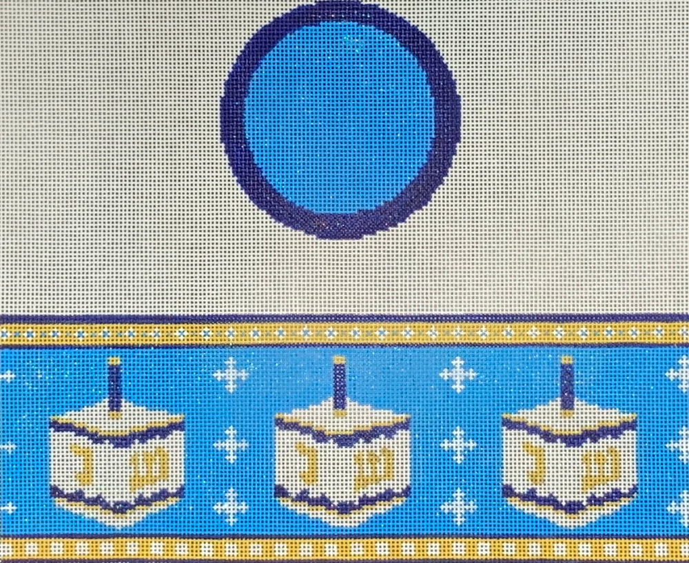 Dreidel Round Hinged Box